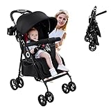 Vinteky Kinderwagen Buggy Kinderbuggy klappbar Sportwagen Faltbar 360°...