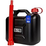 FIXKRAFT Benzinkanister Diesel Kanister mit Ausgießer & Verschluss...