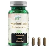 Mariendistel & Löwenzahn Kapseln – Hochdosiert 300 mg Silymarin (85% UV)...