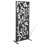IDMarket – Dekoratives Metallschild, 160 x 60 cm, Lis, Grau