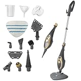 SUPERLEX Dampfreiniger Dampfbesen Dampf Mop 15-in-1 Multifunktions...
