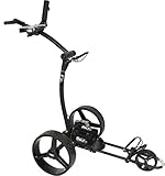 GOLF23, Elektro Golf Trolley 3.1 Lithium Akku 18Ah, Zubehör, schwarz