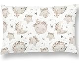 Kinderkissen Mit Kopfkissenbezug Aus Baumwolle 33x45 cm - Kopfkissen...