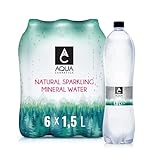 AQUA CARPATICA 1.5L x 6 Naturally Sparkling Sprudel Natürliches...
