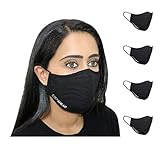 Step Ahead ® Dreilagige Gesichtsmaske aus Baumwolle, unisex,...