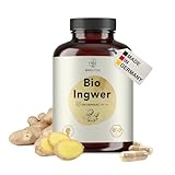 BIO Ingwer Kapseln hochdosiert, 1200 mg Tagesdosis,...