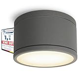 SSC-LUXon CELI-WX Aufbau LED Strahler 230V für Bad & Außen IP44 inkl. LED...