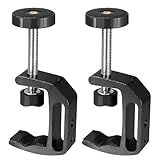 2 Stück C Klemmen, Tischklemmen Verstellbar, 0-47mm Einstellbar...