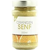 Senf Orangen-Senf Orangensenf Vegan hausgemacht BARRIQUE-Feine Manufaktur...