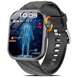 2025 Neue Smartwatch EKG+HRV/Harnsäure/BMI Herren Damen 1,97'AMOLED...