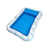 Aufblasbare Pool-Liege, schwimmende Wasser-Hängematte, tragbar,...