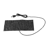 USB-Heizkissen, 1 St. 5V USB-Kohlefaser-Heizmatte 20x10 cm Mouns Pad Warme...