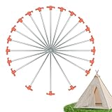jamgeery Zeltheringe, strapazierfähig, Campingzelt, Bodenanker für...