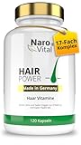 Haar Vitamine - Hochdosiert mit Biotin, Zink, Selen, OPC, Hirse-Extrakt...