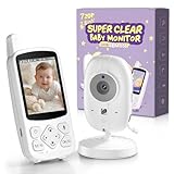 VSIFEHSO Babyphone mit Kamera 2,8 Zoll Baby Monitor 720p Baby Phone...