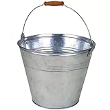 Eiseimer Zinkeimer Metalleimer 10 Liter 27 x 25 cm Bierkühler mit...