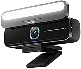 AnkerWork B600 Videobar Webcam mit Licht, mit 2K Kamera & Beleuchtung für...