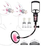 Muschipumpe Kit mit 2 Nippelsauger für Frauen, Vagina Pumpe Pussy...