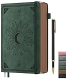 Smarpau A5 Notizbuch, Vintage Hardcover Notizbucher mit 366 Seiten 100gsm...