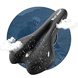 LuTuo Bequemer Fahrradsattel Herren Damen, weich Gel Fahrradsitz, Hohl...