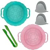 5-teiliges Air Fryer Silicone Pot ÜberGroße Größen ,Neu Air Fryer...
