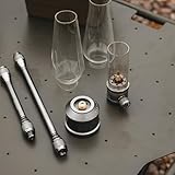 Vibsky Outdoor Gas Lantern Candlelight Kit mit leerem Tank und...