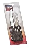 Tramontina Steakmesser Pizzamesser, Set 6-teilig, mit 6 Steakmessern aus...