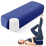 TOPROUD Yoga-Bolster-Kissen, Rechteckiges Yoga-Bolster mit einteiligem...