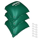 CACSPS 3 Packungen Poolkissen Winter, 122 x 122cm Ultradickes Luftkissen...