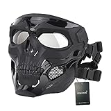Airsoft Maske Paintball Masken Taktische Schädel Maske Full face Militär...