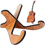 LacBec Gitarrenständer Holz, Universal Anti-Rutsch Gitarren Ständer,...