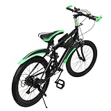 LKHDONG Premium Mountainbike 20 Zoll, 7 Gang Mountainbike Kinder Fahrrad,...