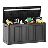 EAST OAK Auflagenbox Wasserdicht Gartenbox/Kissenbox Outdoor Groß 227...