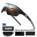 suoso Fahrradbrille Herren Damen Sportbrille Sonnenbrille,1