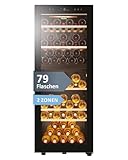 Haier Weinkühlschrank 50 SERIE 5 HWS79GDG I Weinklimaschrank für 79...