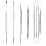Jeffdad 4 Stück Dotting Pen Set, Professional Edelstahl Strass Nail Art...