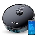Tesvor S4 Saugroboter mit LiDAR-Lasernavigation, Erstellung von präzisen...