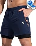 Nepest Mountainbike Hose Herren Kurz MTB Shorts Polster Radfahrerhose...