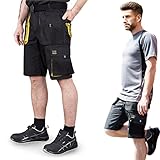 REIS FORECO-TS BJS Arbeitsshorts für Herren, Cargo-Shorts,...