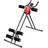 TecTake Bauchtrainer Rückentrainer AB Trainer mit Trainingscomputer |...