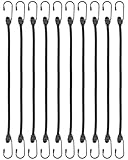 BINCKIN Spanngummi mit Haken 40 cm, 10 Stück Expander mit Haken,...