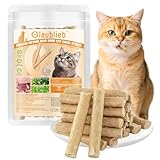 50g Gefriergetrocknete Kausnackstab für Katzen, Zahnpflege-Snacks...