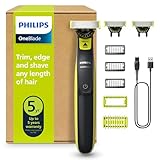 PHILIPS OneBlade 360 Face & Body - Elektrischer Bartschneider, Rasierer und...
