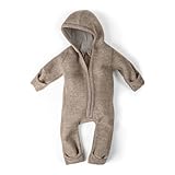 Ehrenkind® WALKOVERALL | Baby Wollwalk-Overalls aus Natur Schurwolle mit...