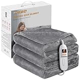 PKBD Heizdecke 190x130CM,Flanell Elektrische Wärmedecke mit...