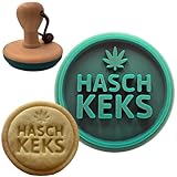 „HASCH“-Keksstempel | Cannabis & Weed Plätzchenstempel | Prägemotiv...