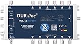 DUR-line MS 5/12 Blue eco Stromspar Multischalter - für 12 SAT...