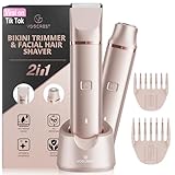 VG VOGCREST Elektrischer Bikini-Trimmer: wiederaufladbarer...