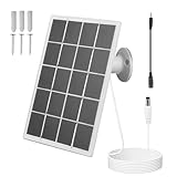 SVCEQZE Überwachungskamera-Solarpanel-Ladegerät, Solarpanel für...