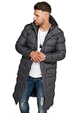 Soulstar Herren Winter-Parka Winter-Jacke mit Kapuze...